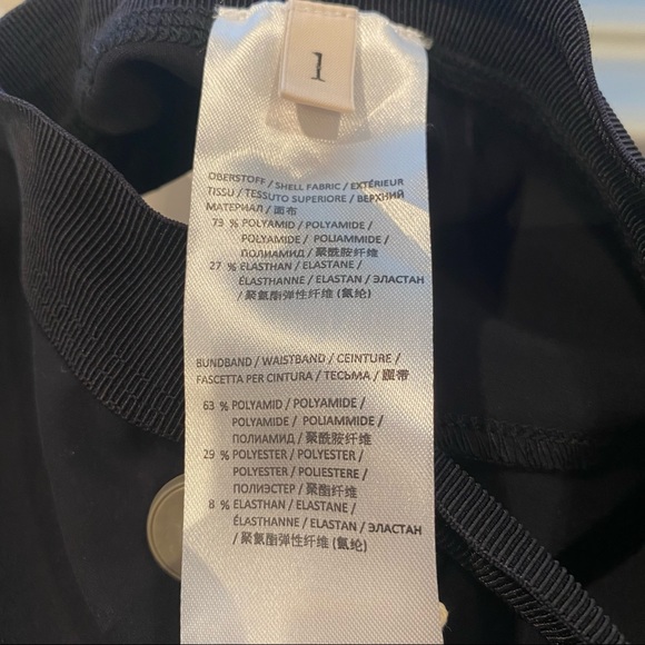 Dorothee Schumacher Black Midi Skirt Size 1 or US Small - Picture 3 of 6